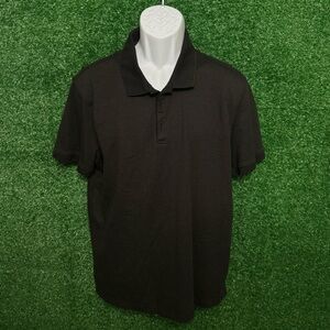 Calvin Klein Black Polo Shirt Classic Design